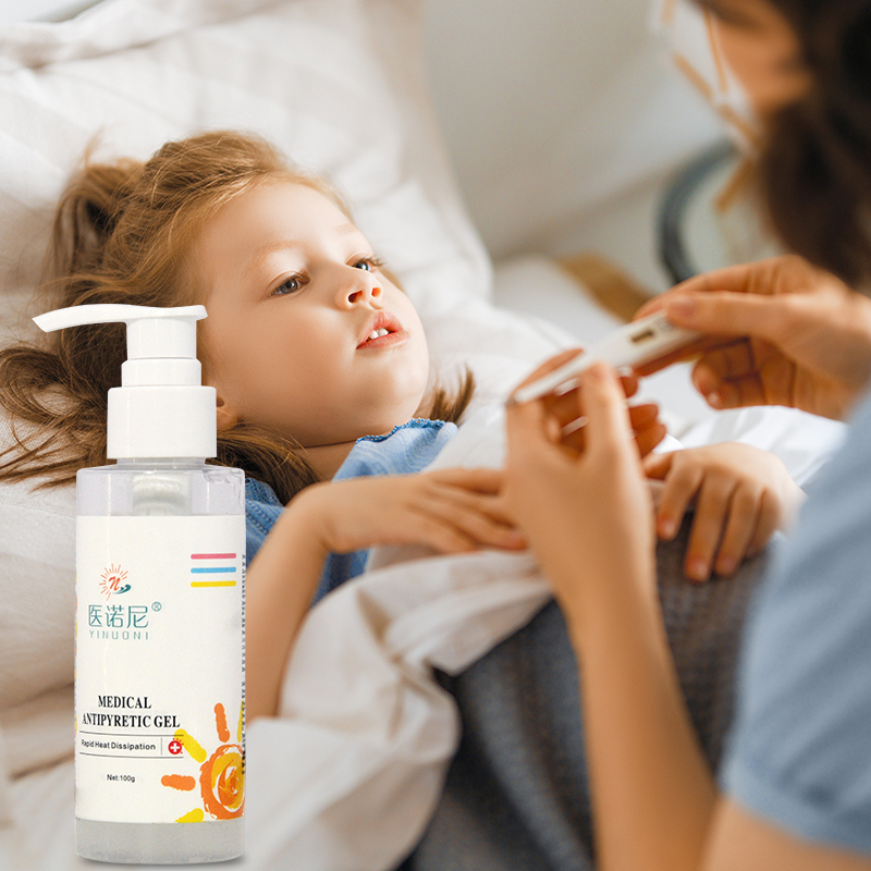 Medical-grade fever-reducing gel provides rapid symptom relief and is ...