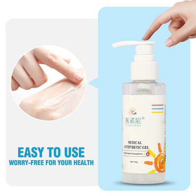 Temperature Reduction Cooling Gel For Skin Medical Grade Convenient To Use